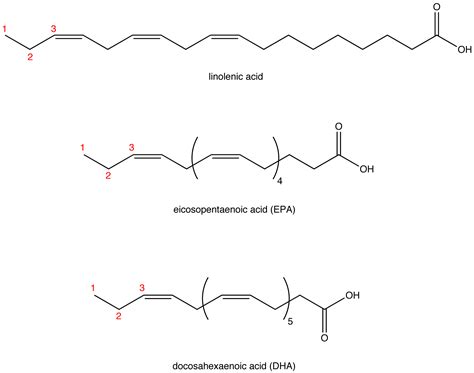 omega 3 fatty acid chemistry